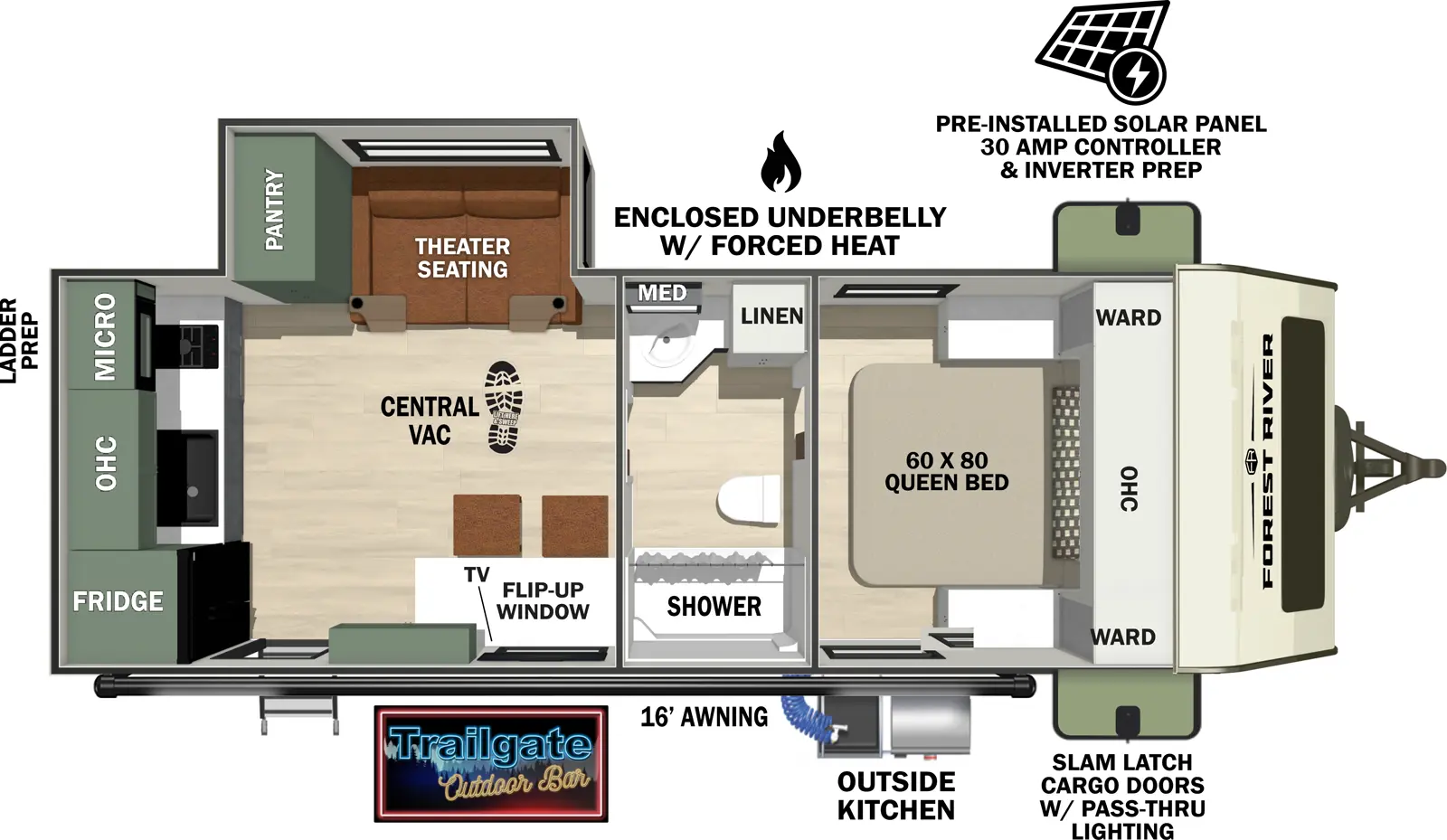 No Boundaries NB19.0 Floorplan